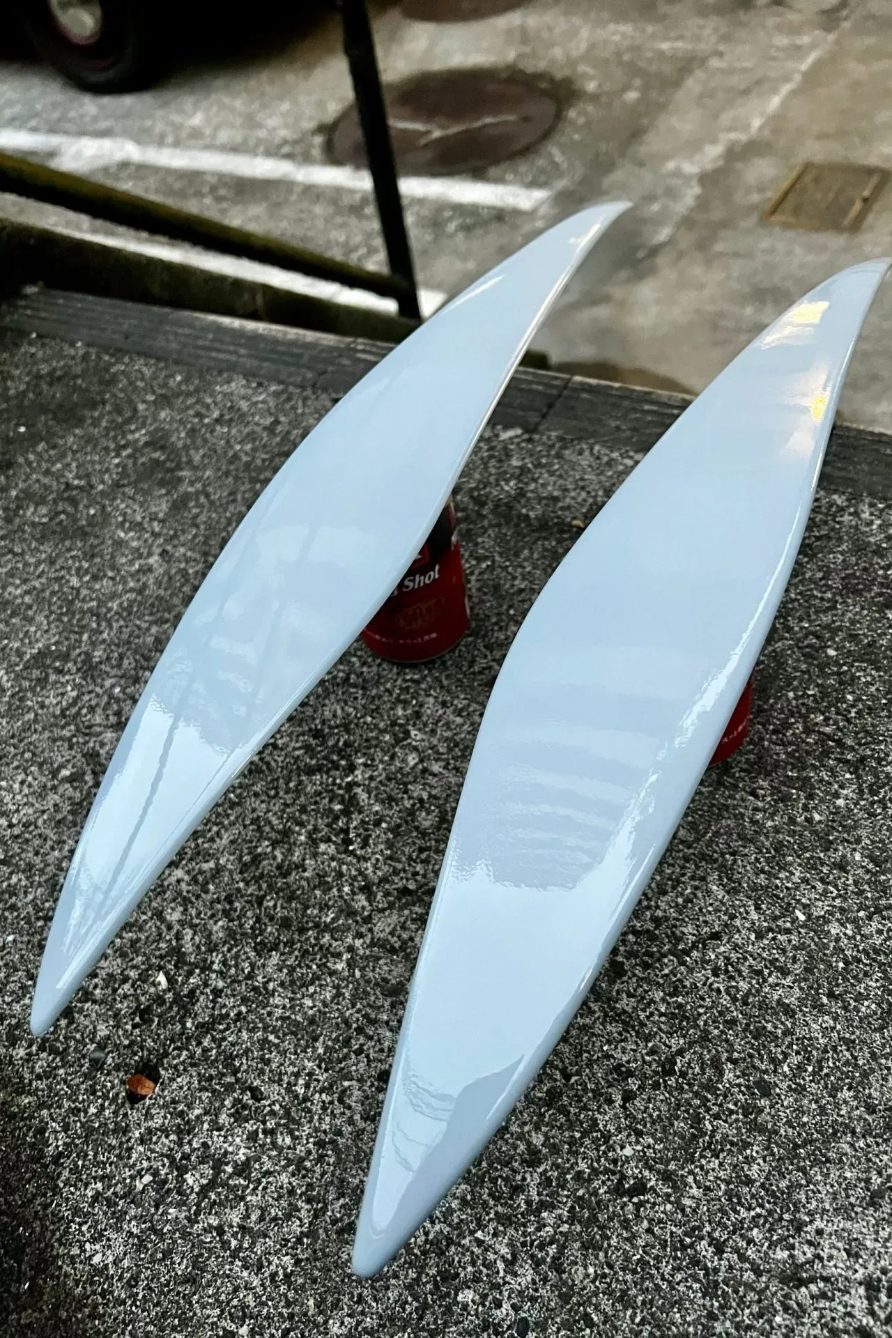 プラサフ塗装直後