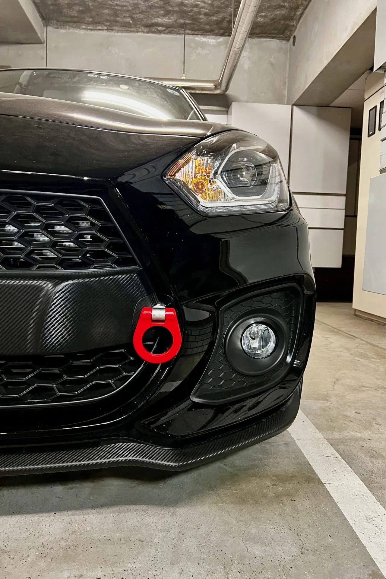 ZC33Sに牽引フックを取り付ける方法バンパーカバーの穴あけ手順 - 画像13