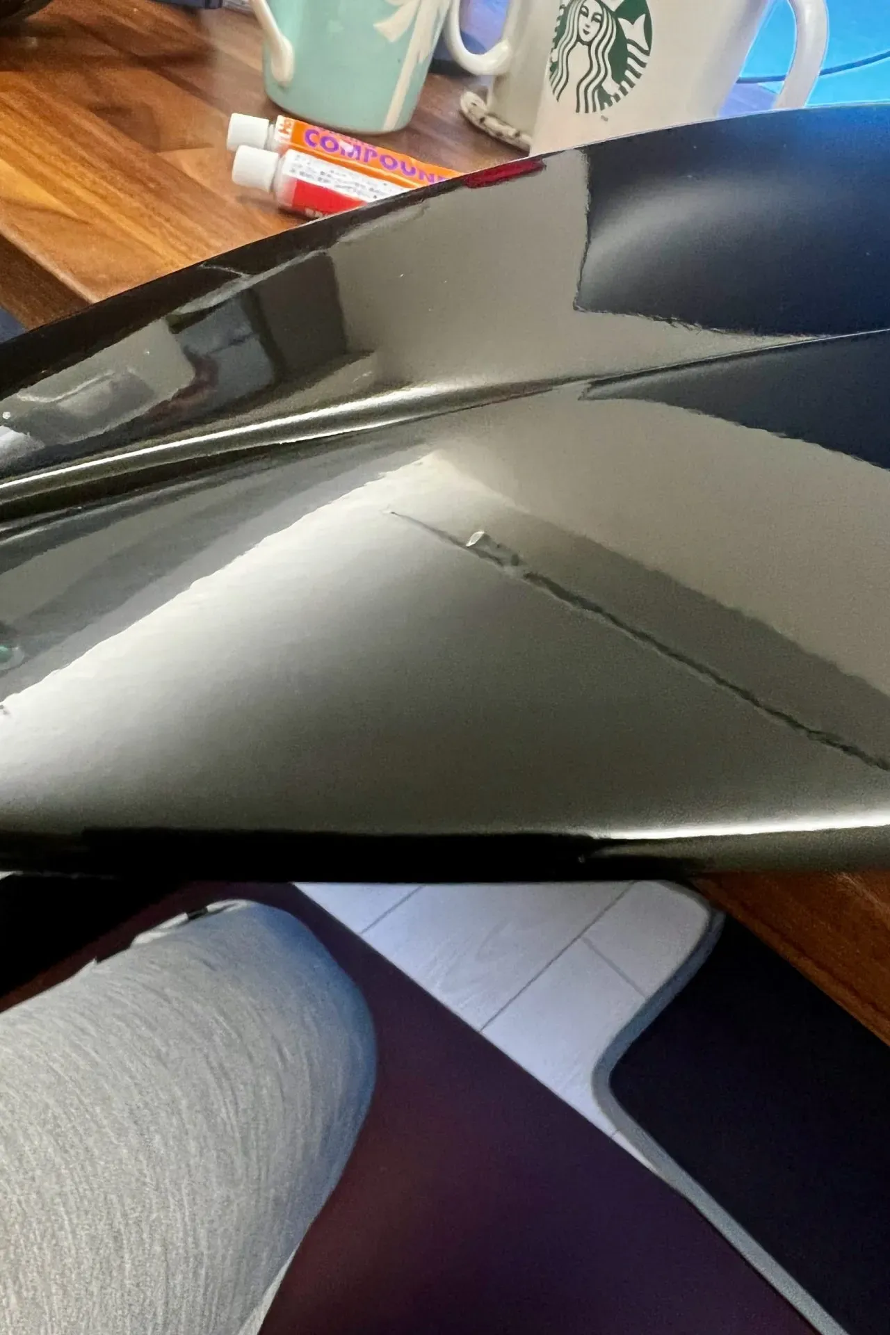 缶スプレーで車のパーツを塗装する方法NOBLESSEアイラインを実践 - 画像19