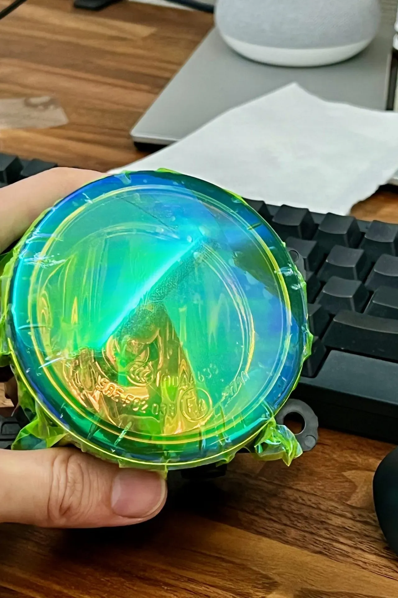 ZC33Sのフォグランプにカメレオンフィルムを貼ってIPF風にカスタム - 画像18