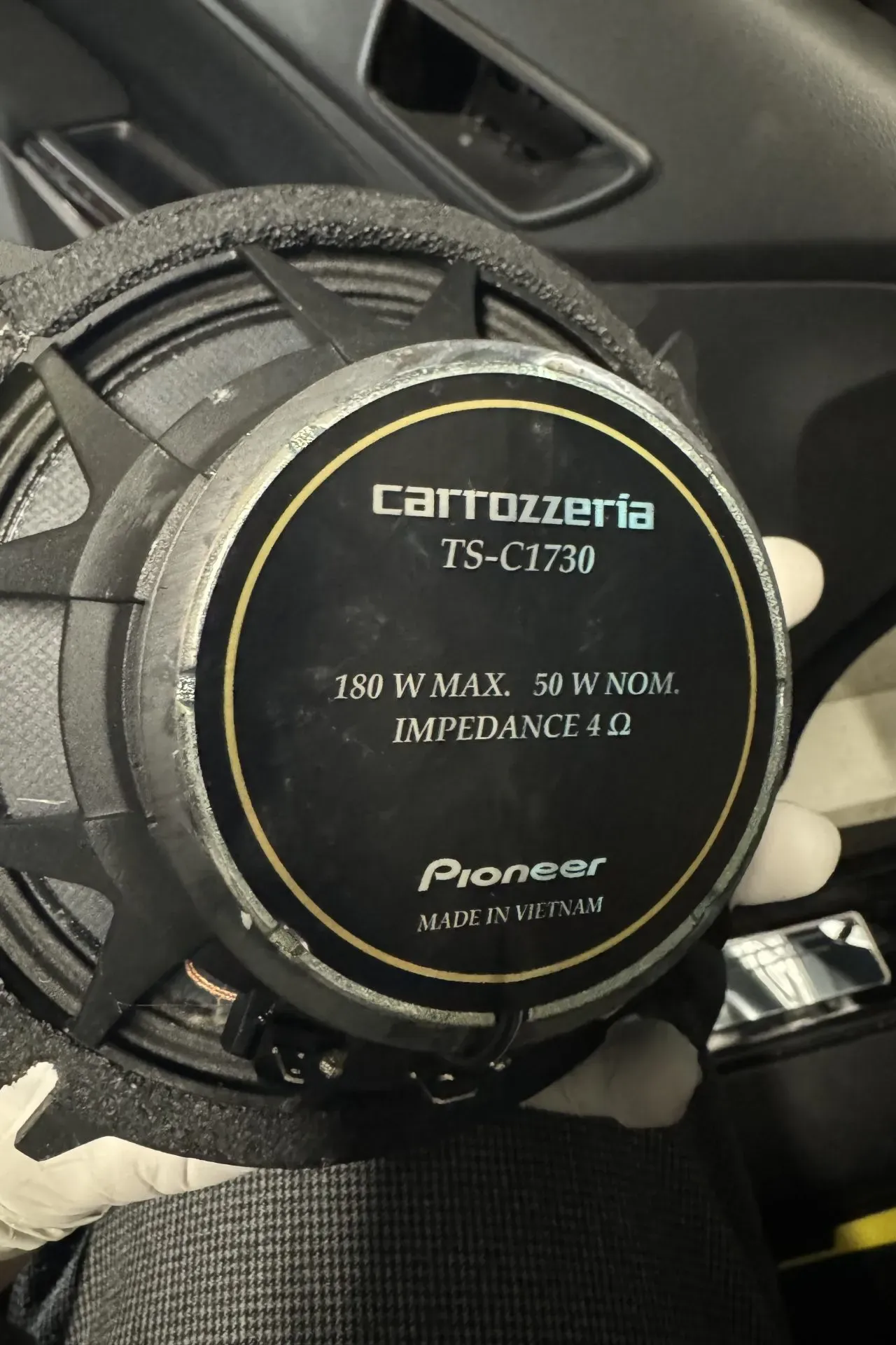 ZC33Sのスピーカー交換方法TS-C1730とBOSEツイーターを取り付け - 画像29