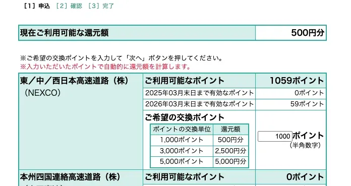 ETCマイレージサービスに登録して4ヶ月還元ポイントの途中経過 - 画像3