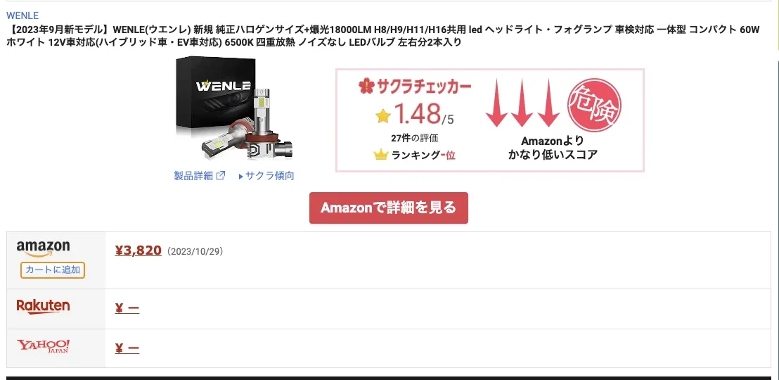 ZC33Sのフォグランプを明るいLED電球に交換する方法を解説 - 画像1