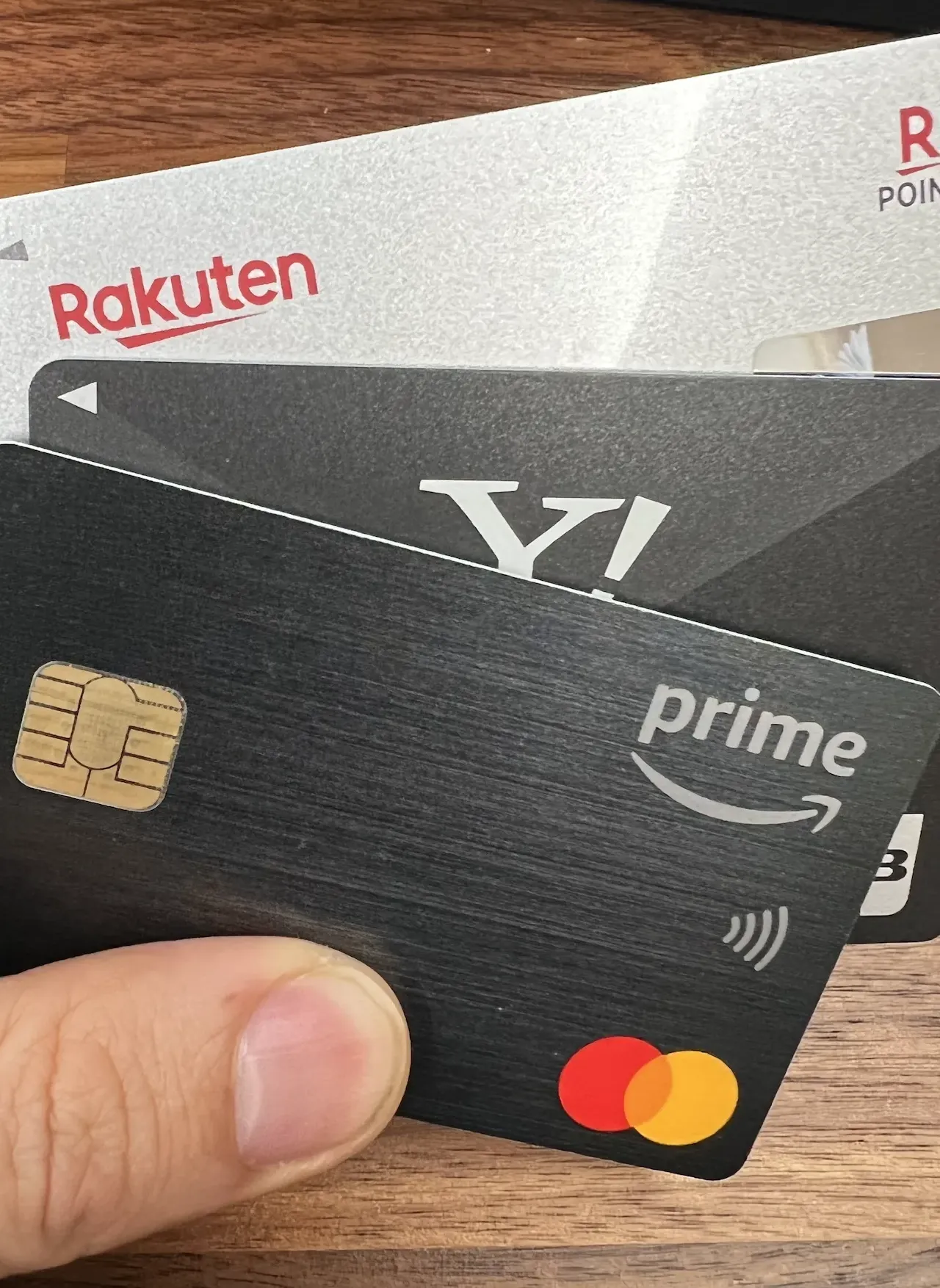 楽天カード,Yahoo!カード,Amazon Primeカード