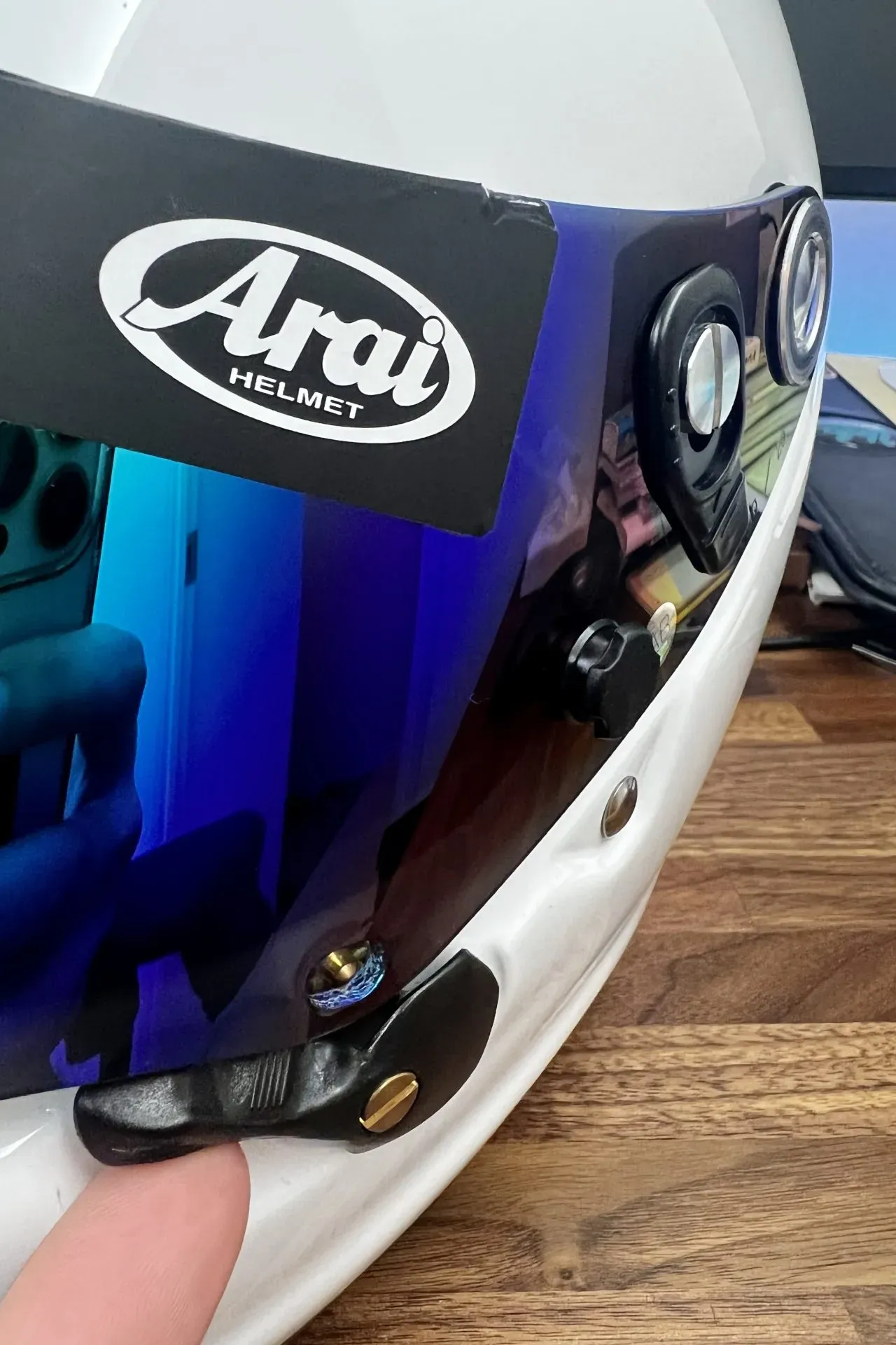 走行会用ヘルメット(ARAI GP-6S 8859)を購入選び方と被り心地 - 画像6
