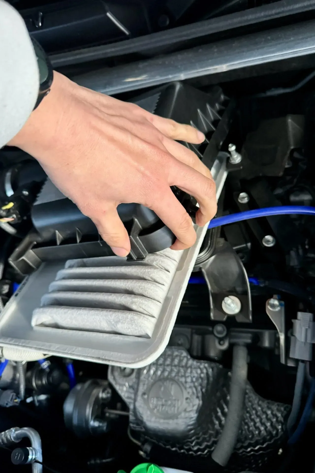 TM SQUAREスポーツインテークフィルターの取り付け方法と効果 - 画像3