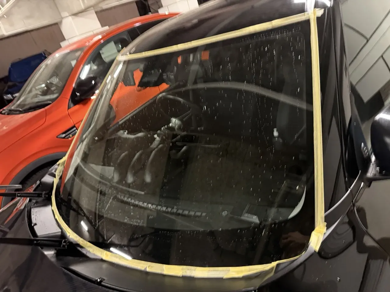 スイフトスポーツ(ZC33S)のガラス撥水をキイロビンGOLDでリセット - 画像3