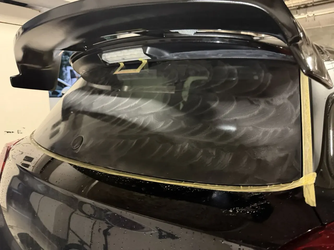 スイフトスポーツ(ZC33S)のガラス撥水をキイロビンGOLDでリセット - 画像8