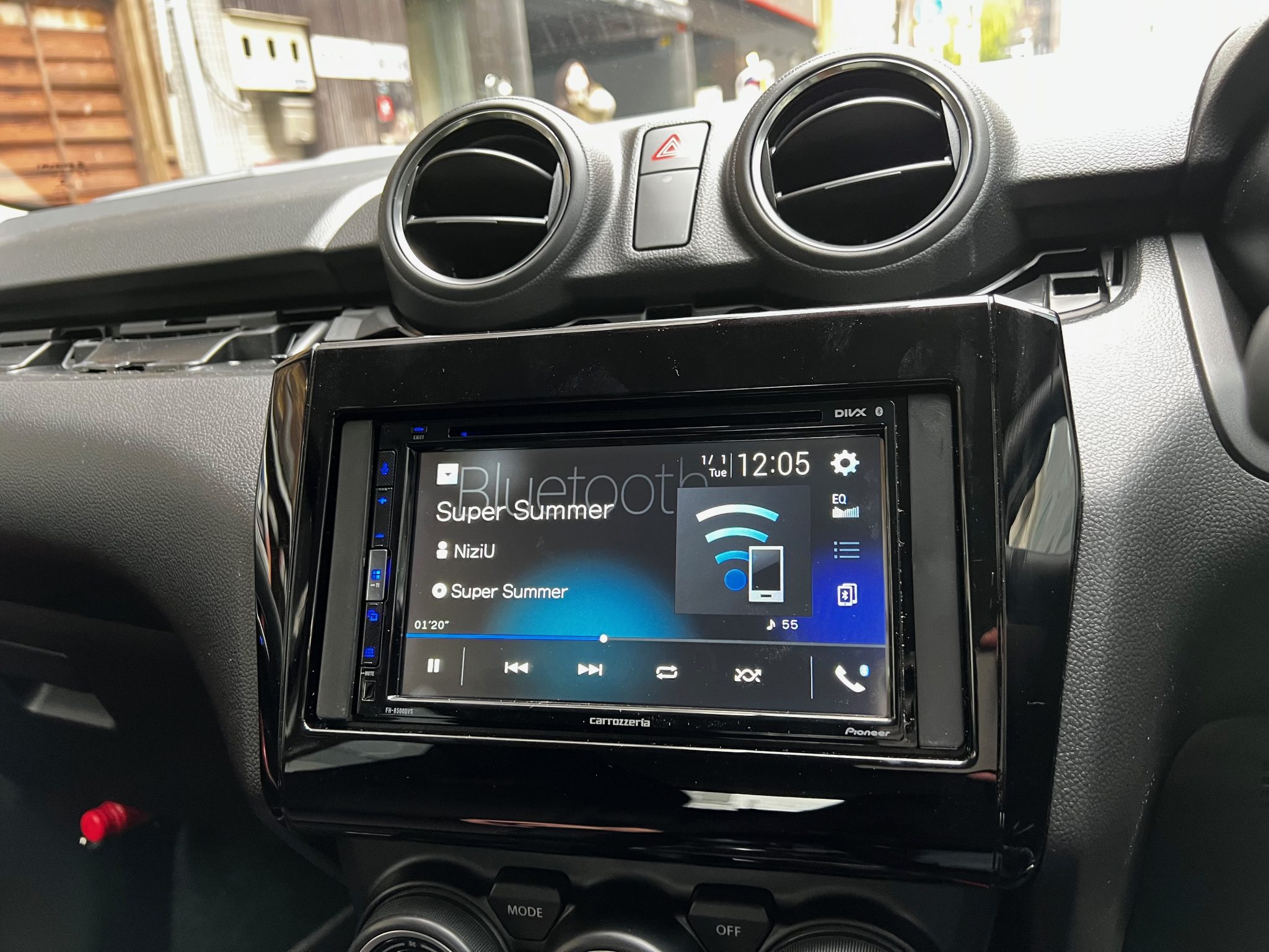 Pioneer カーオーディオ FH-8500DVS-